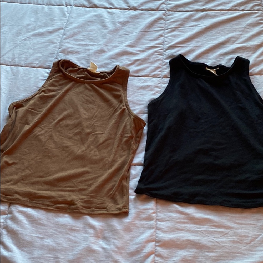 Halter neck tank tops